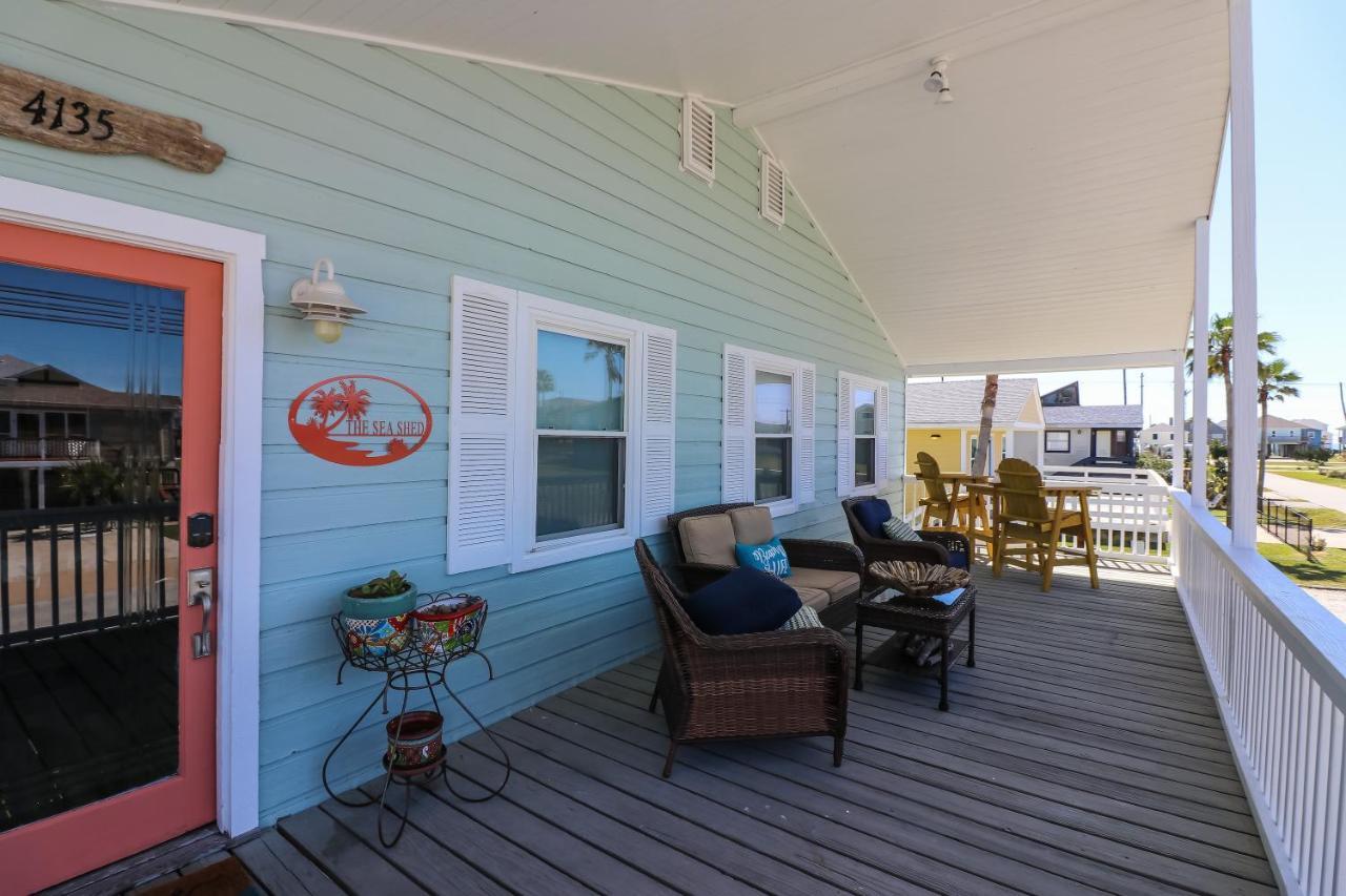 One-Of-A-Kind Beach Home With Lounge Bar Game Room Galveston Exterior foto