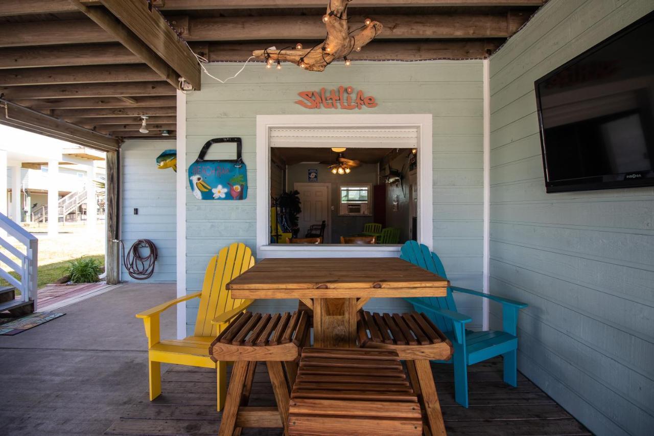 One-Of-A-Kind Beach Home With Lounge Bar Game Room Galveston Exterior foto